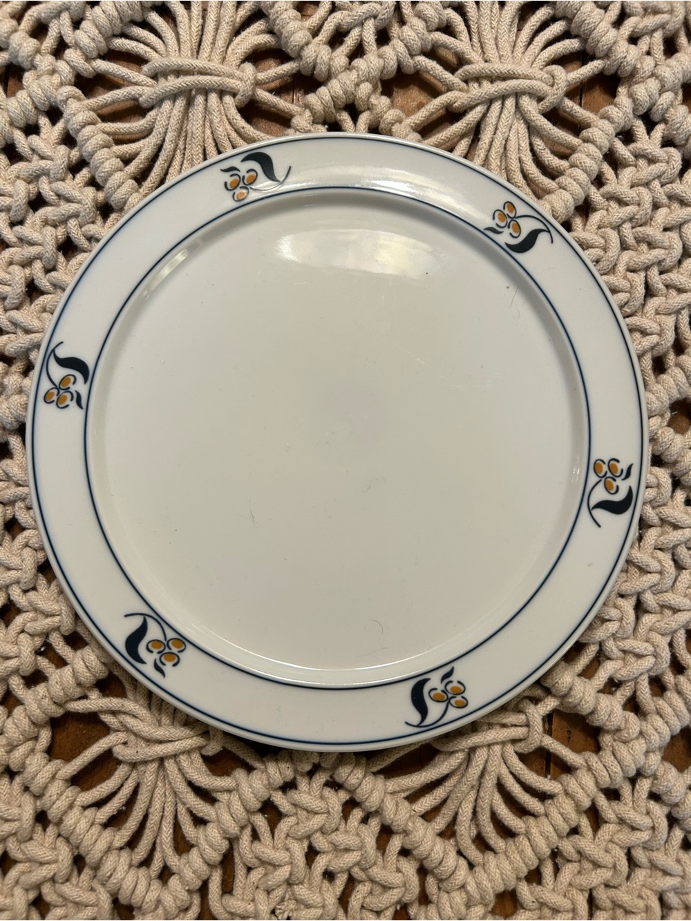 Vintage Dansk DAN14 Aalborg Red Berries Plate Japan 8.75”